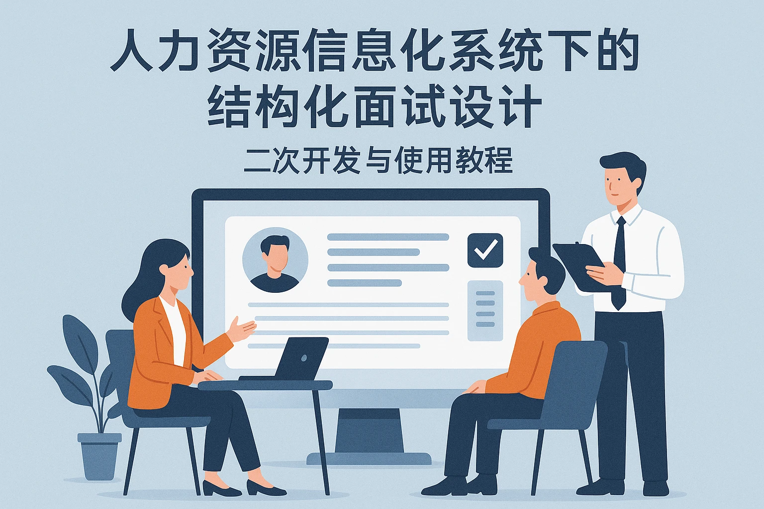 人力资源信息化系统下的结构化面试设计：二次开发与使用教程