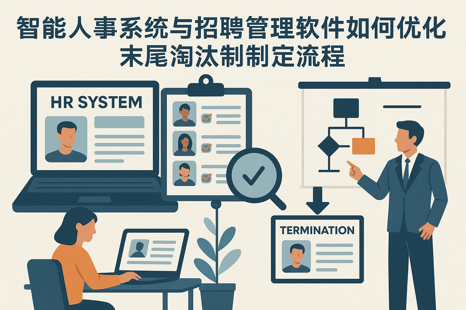 智能人事系统与招聘管理软件如何优化末尾淘汰制制定流程