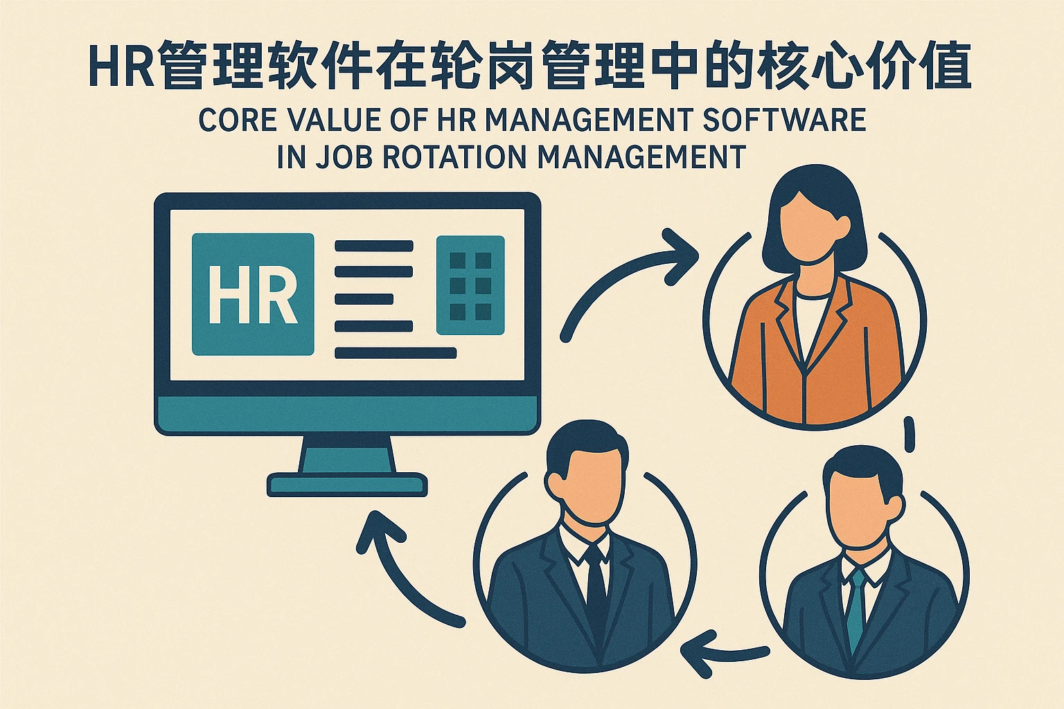 HR管理软件在轮岗管理中的核心价值