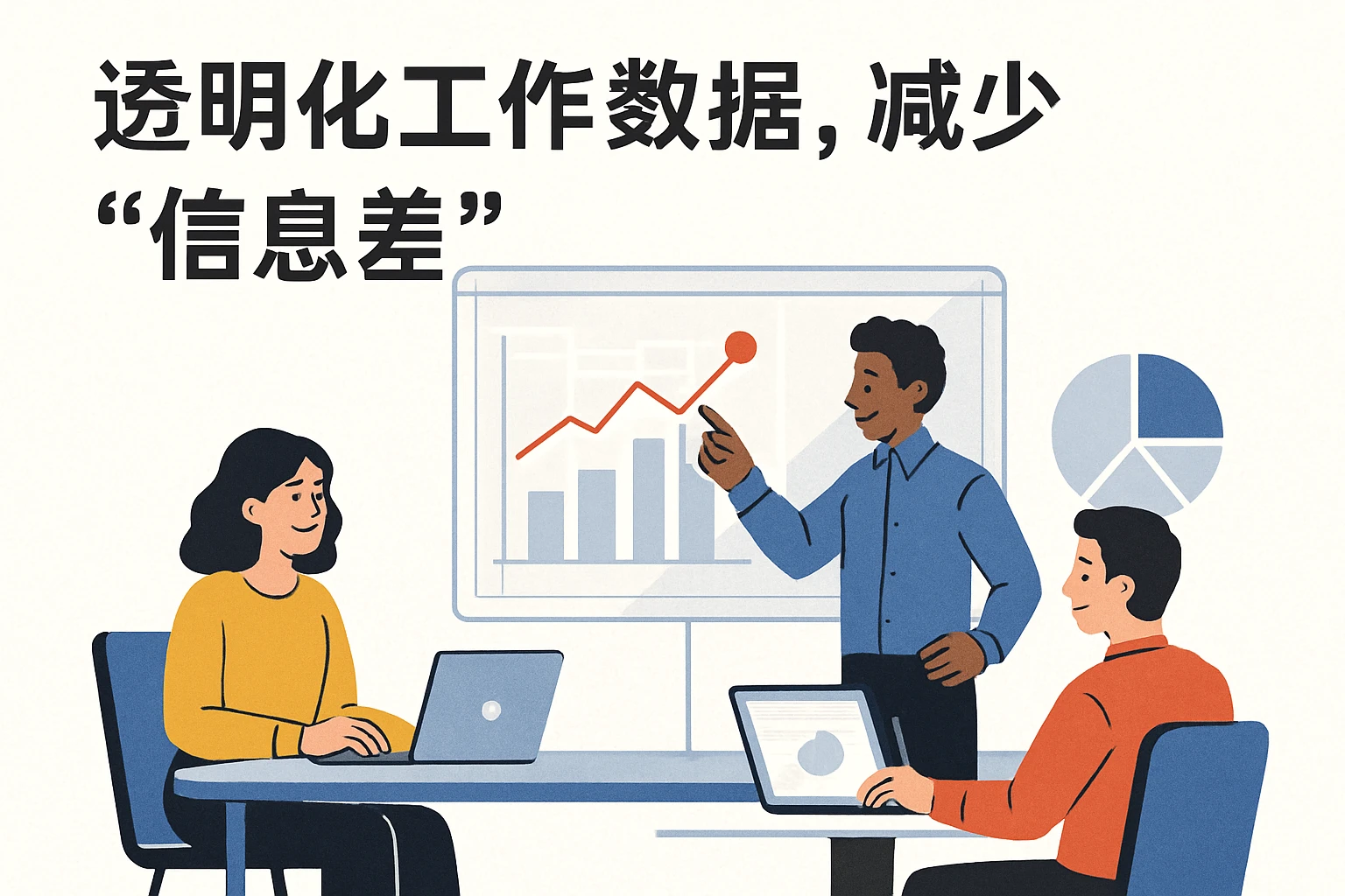 2. 透明化工作数据，减少“信息差”