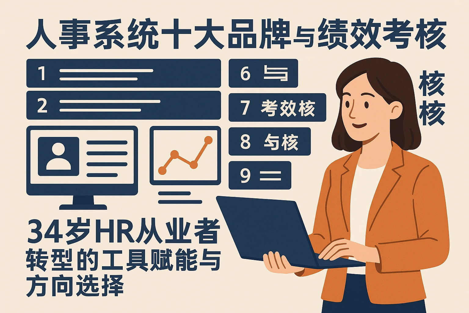 人事系统十大品牌与绩效考核系统:34岁HR从业者转型的工具赋能与方向选择