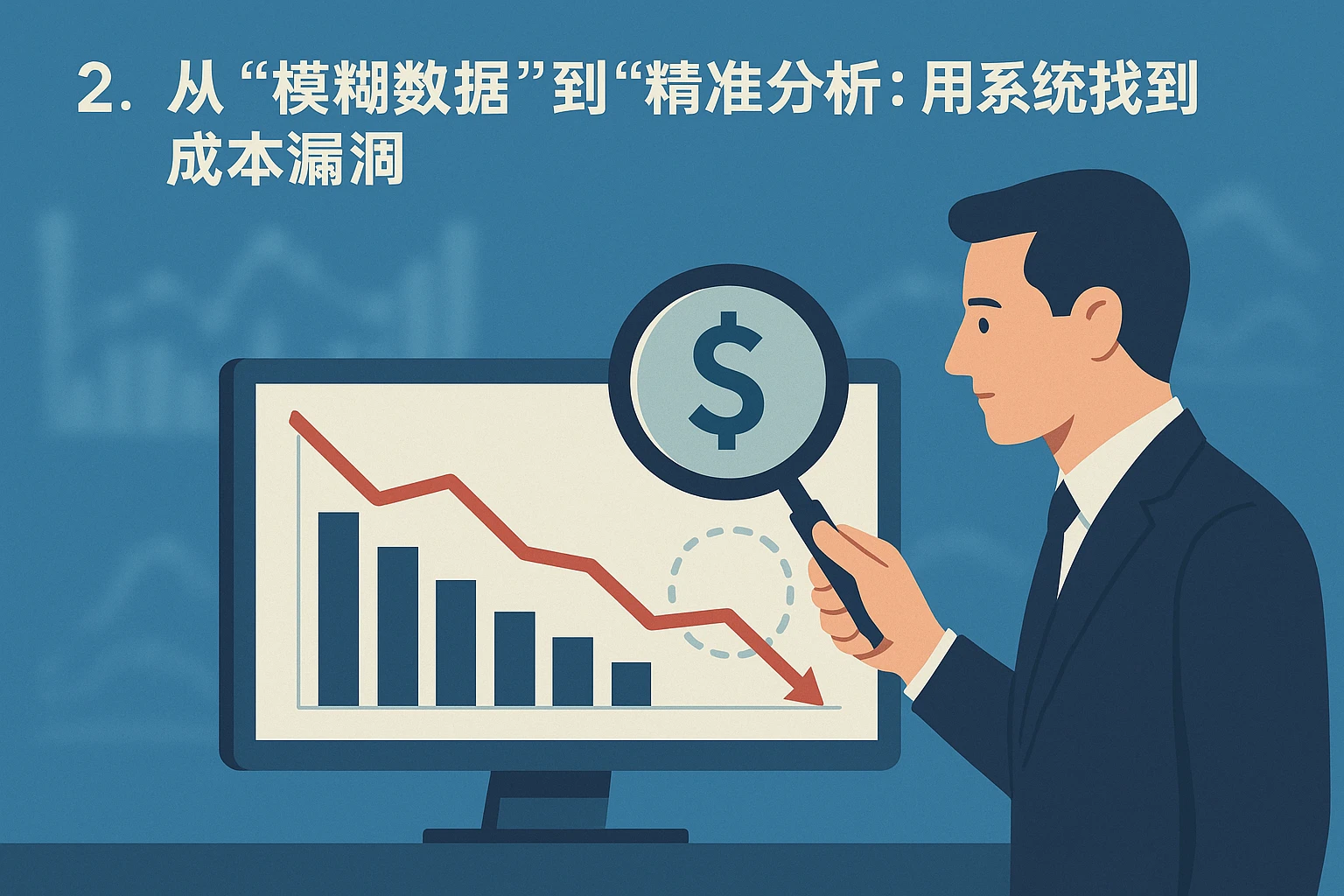 2. 从“模糊数据”到“精准分析”：用系统找到成本漏洞