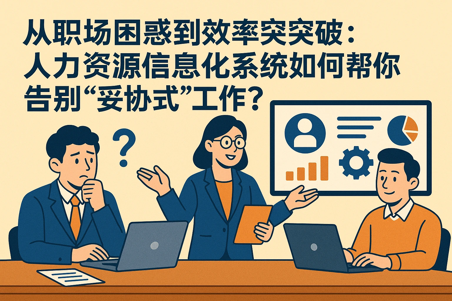 从职场困惑到效率突破：人力资源信息化系统如何帮你告别“妥协式”工作？