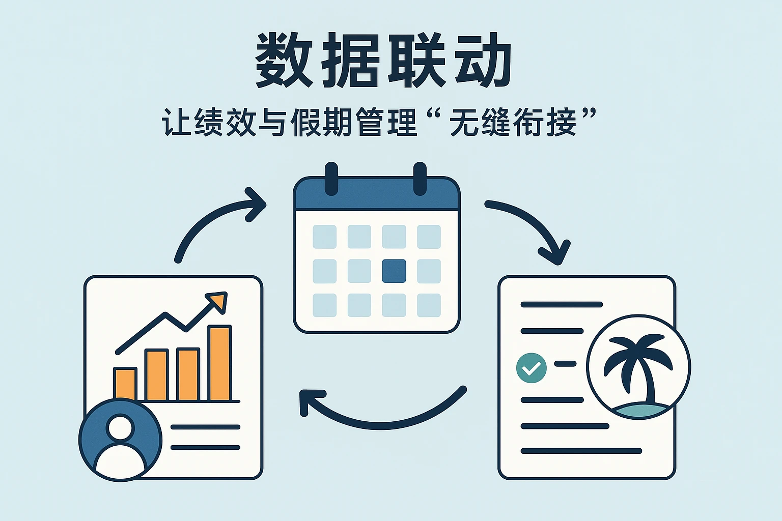 2. 数据联动:让绩效与假期管理“无缝衔接”