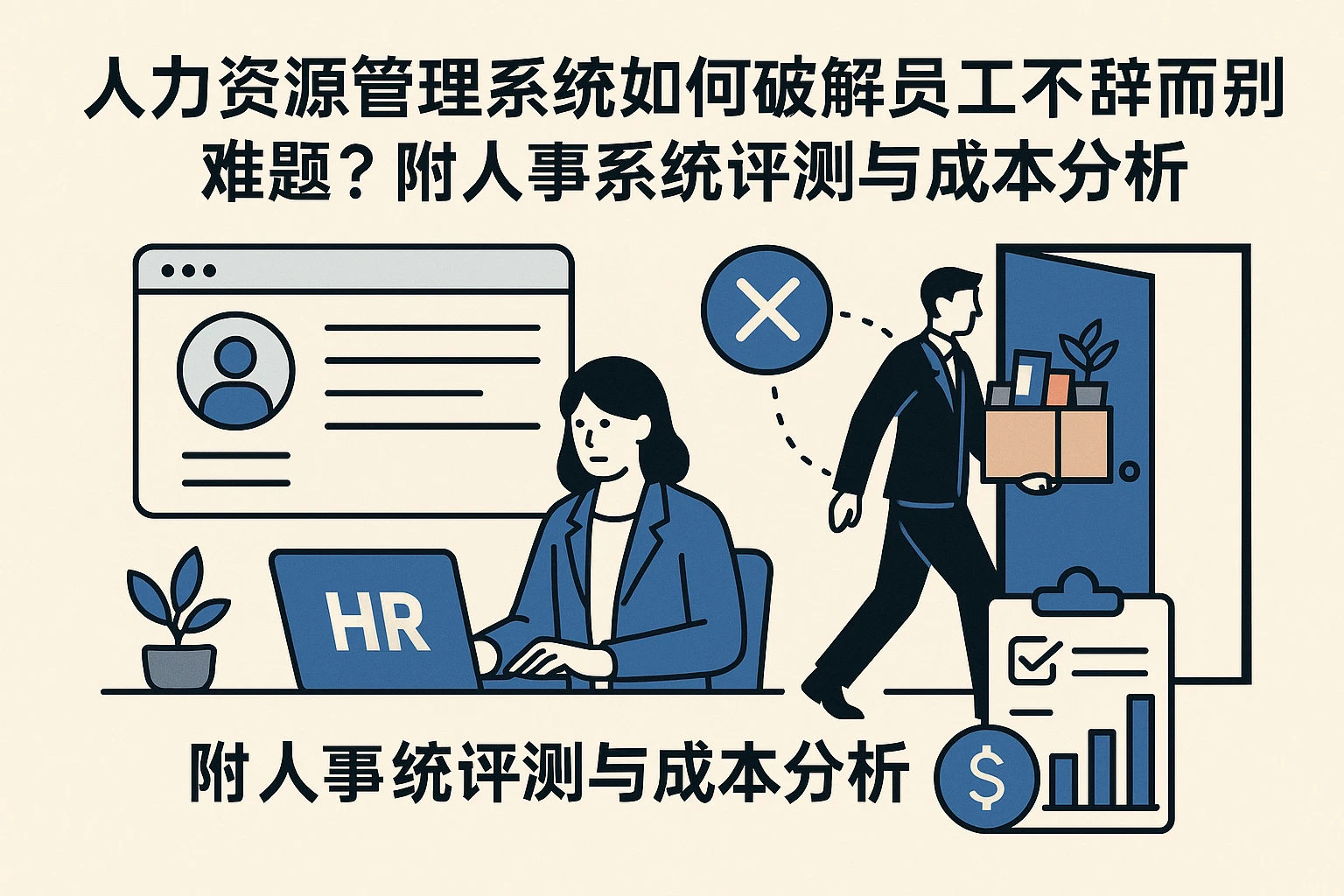 人力资源管理系统如何破解员工不辞而别难题?附人事系统评测与成本分析