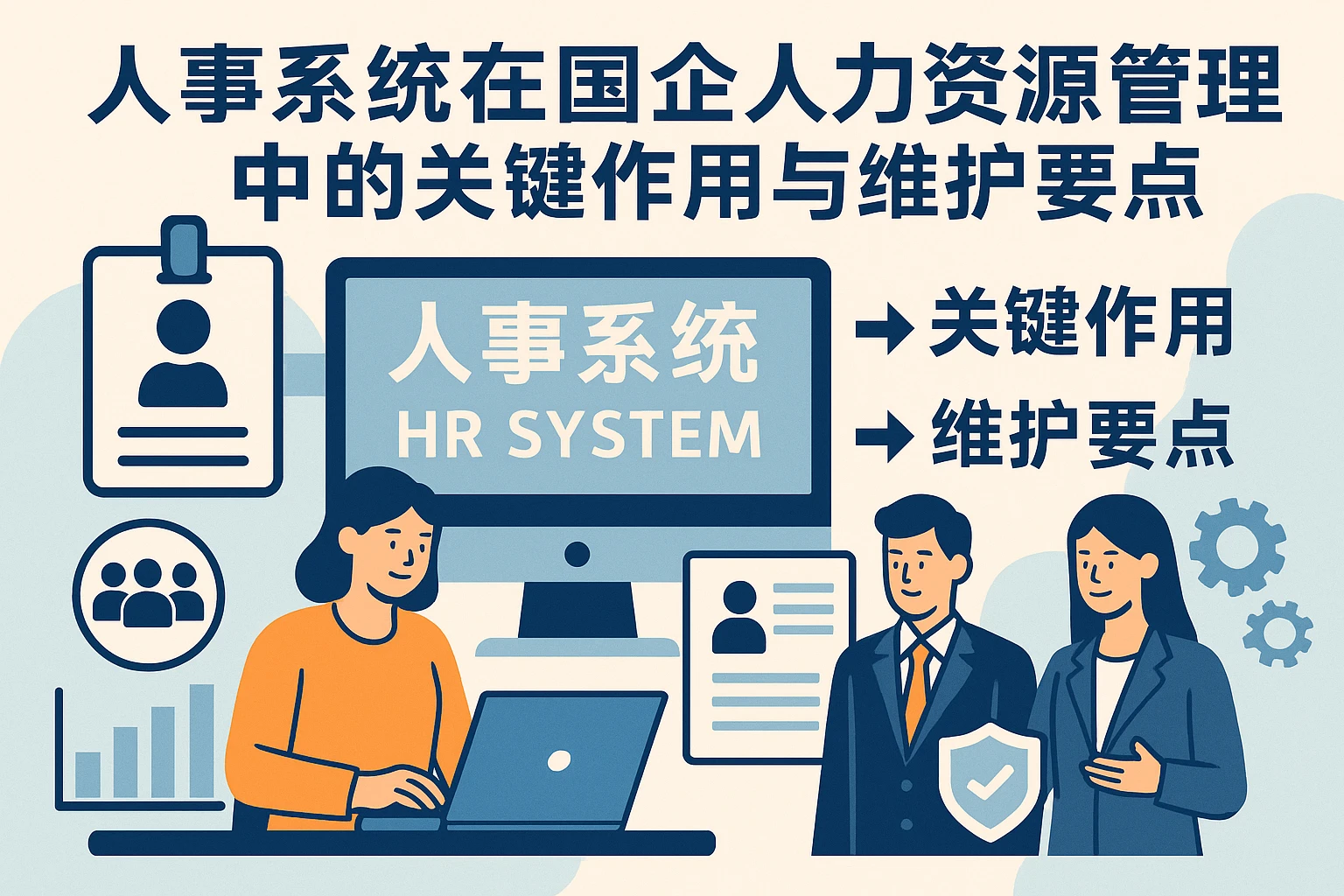 人事系统在国企人力资源管理中的关键作用与维护要点