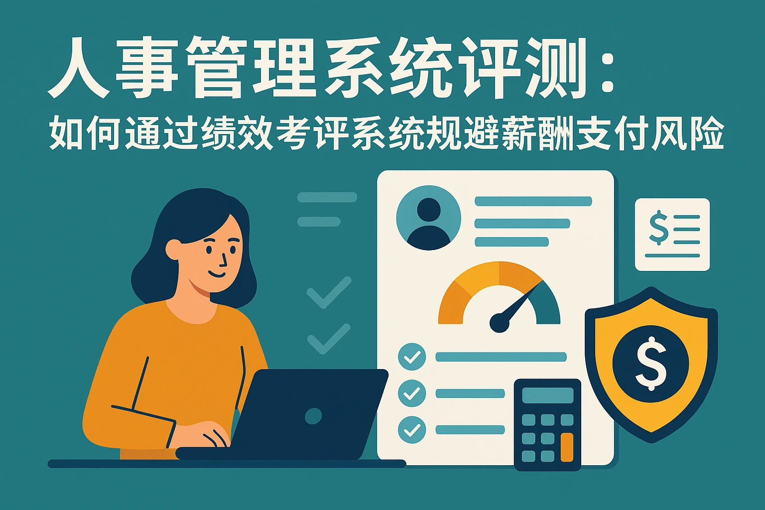 人事管理系统评测：如何通过绩效考评系统规避薪酬支付风险
