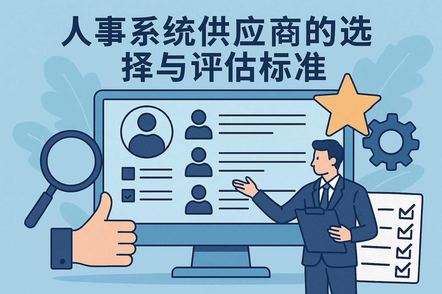 人事系统供应商的选择与评估标准