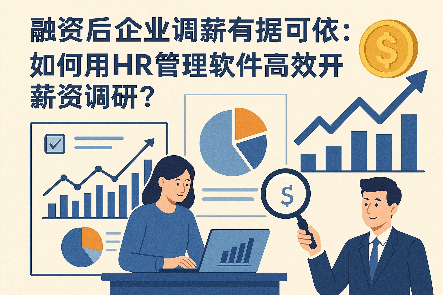 融资后企业调薪有据可依：如何用HR管理软件高效开展薪资调研？