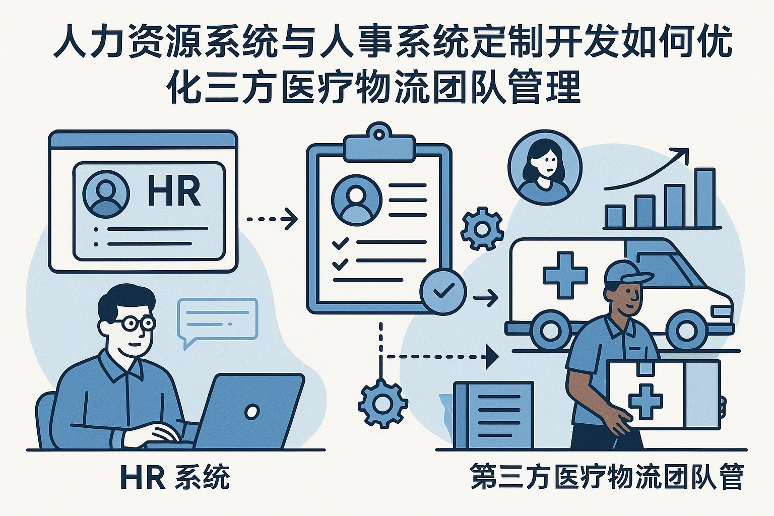 人力资源系统与人事系统定制开发如何优化第三方医疗物流团队管理
