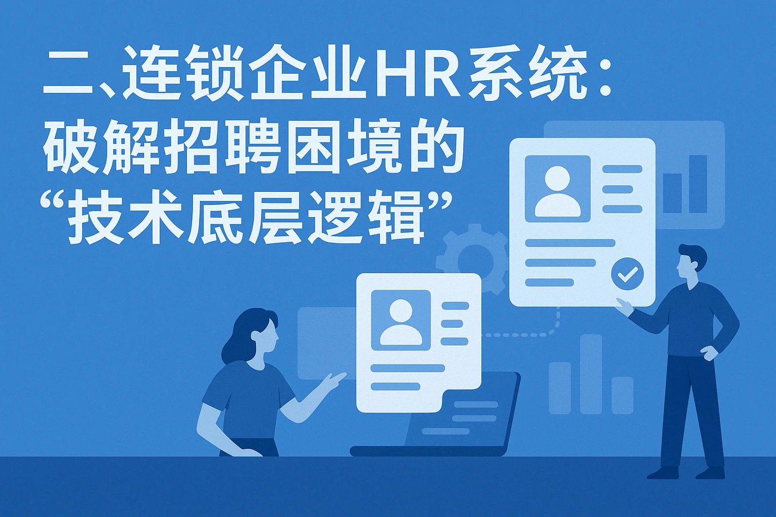 二、连锁企业HR系统：破解招聘困境的“技术底层逻辑”