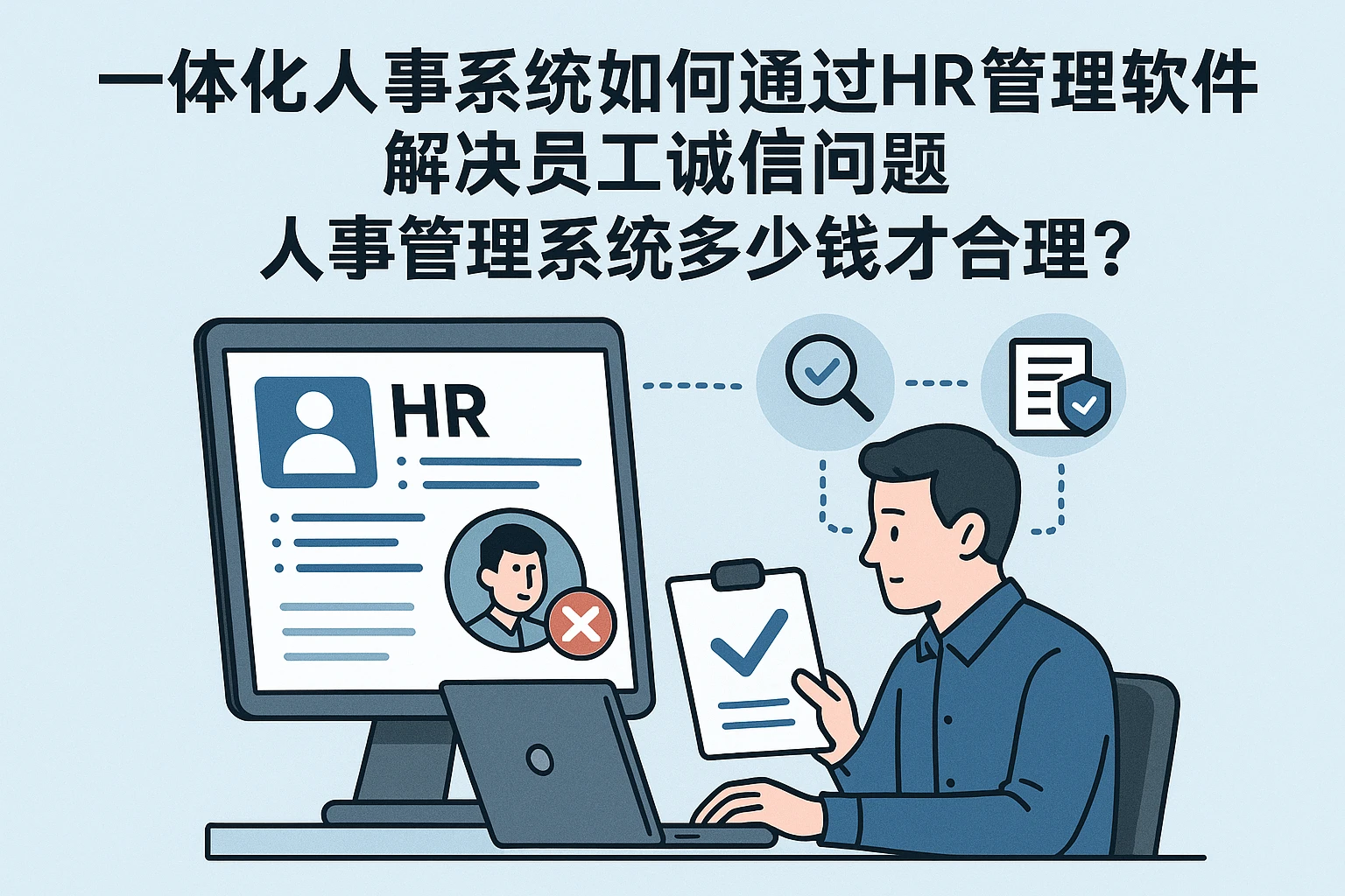 一体化人事系统如何通过HR管理软件解决员工诚信问题，人事管理系统多少钱才合理