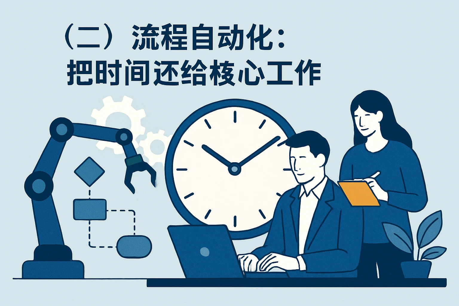 (二)流程自动化:把时间还给核心工作