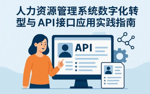 人力资源管理系统数字化转型与API接口应用实践指南