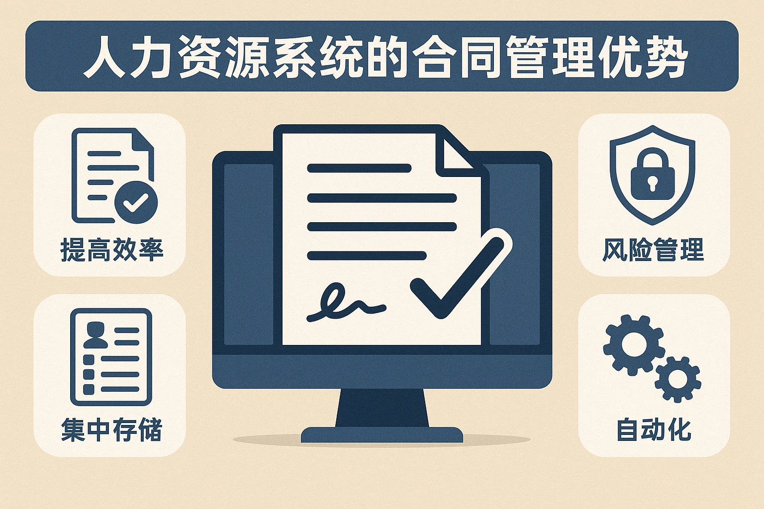 人力资源系统的合同管理优势