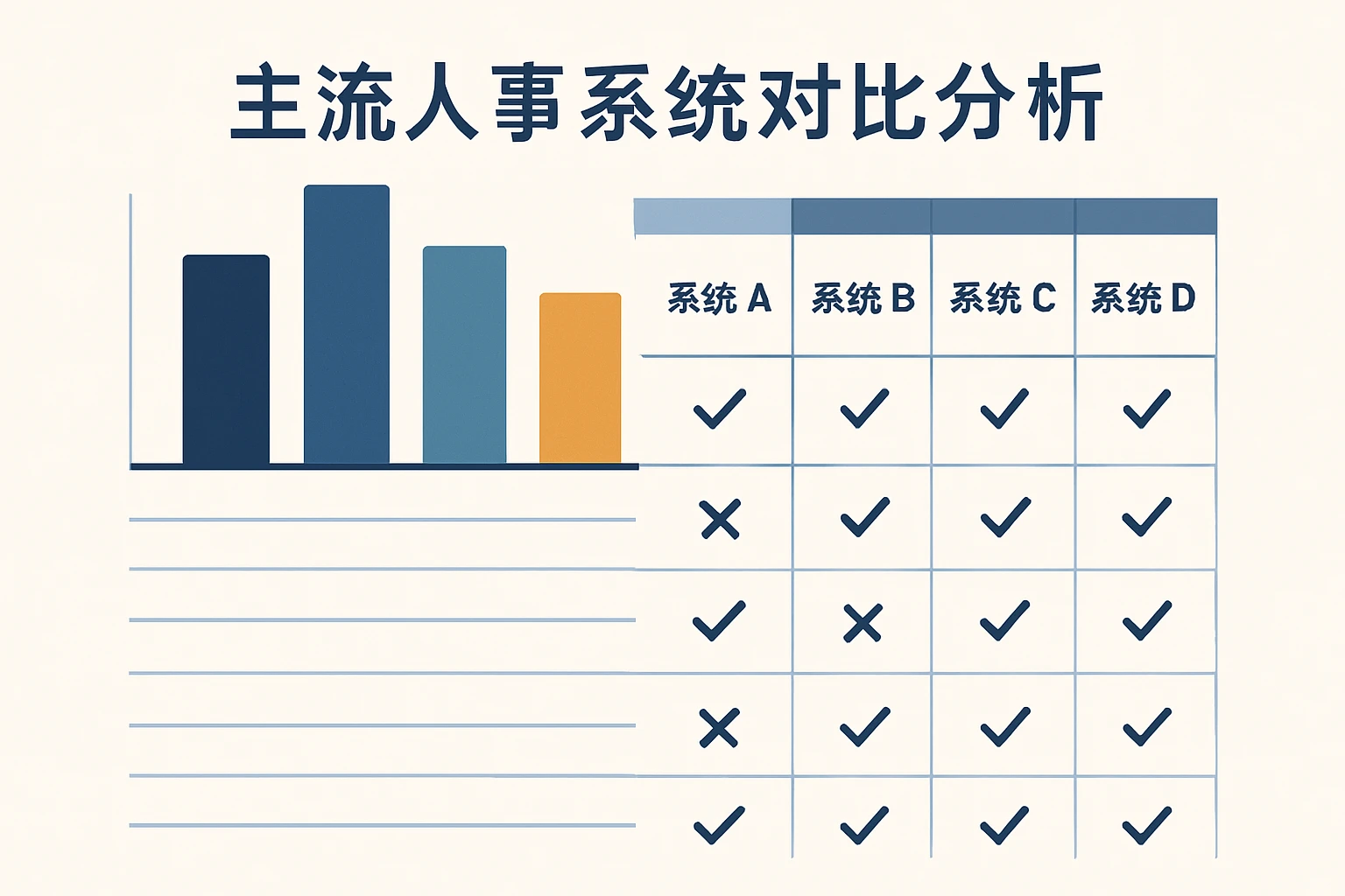 主流人事系统对比分析