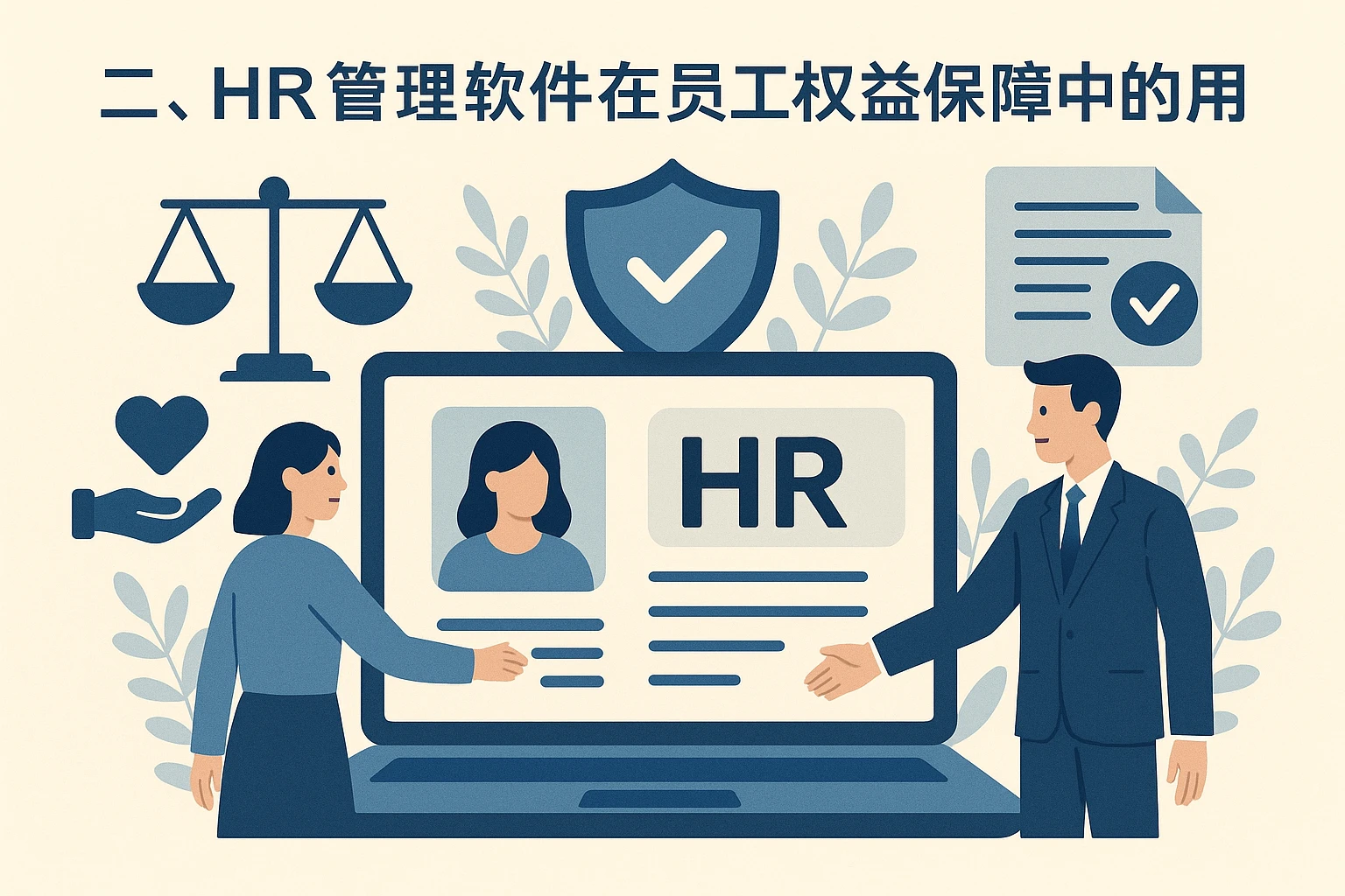 二、HR管理软件在员工权益保障中的作用
