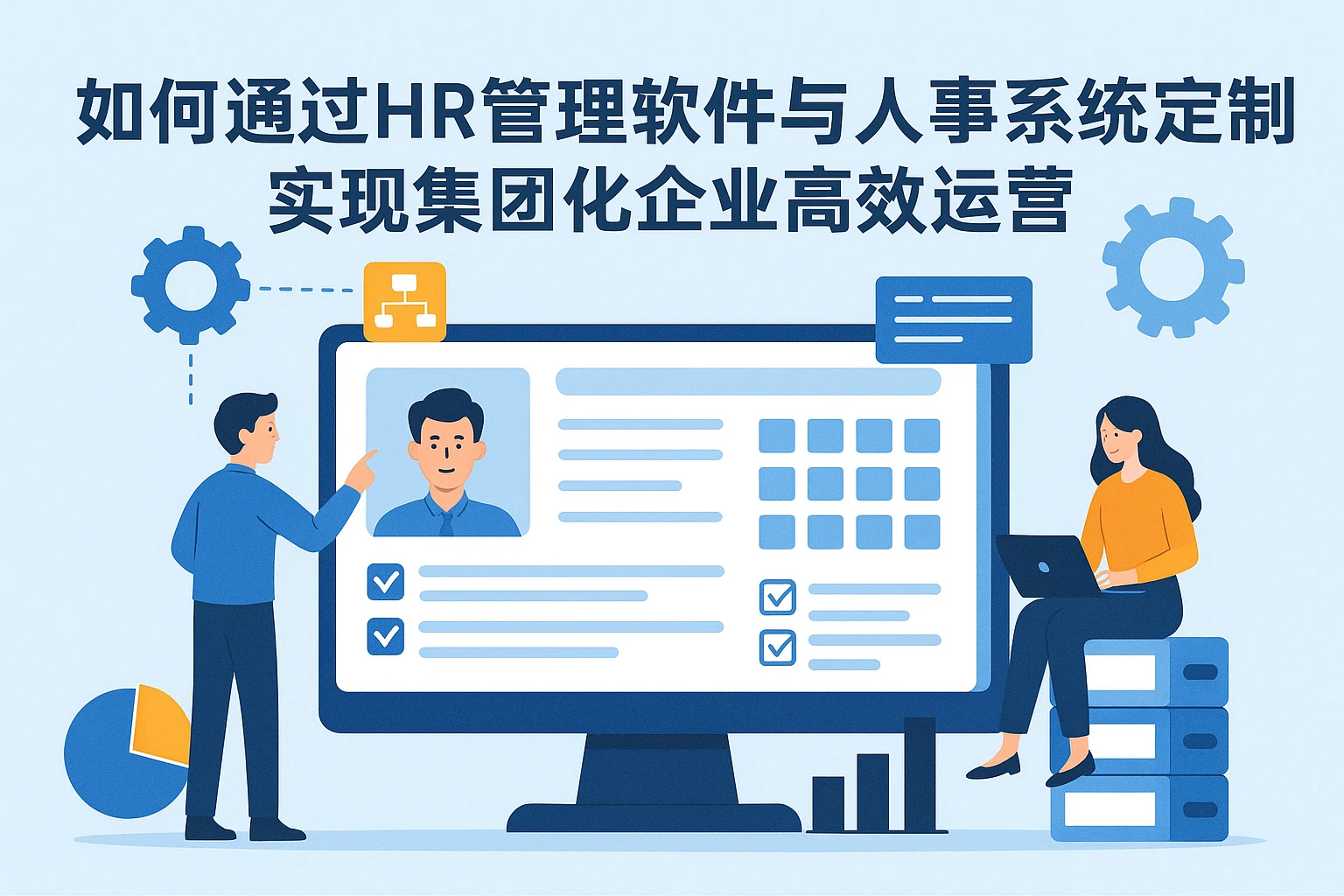 如何通过HR管理软件与人事系统定制开发实现集团化企业高效运营