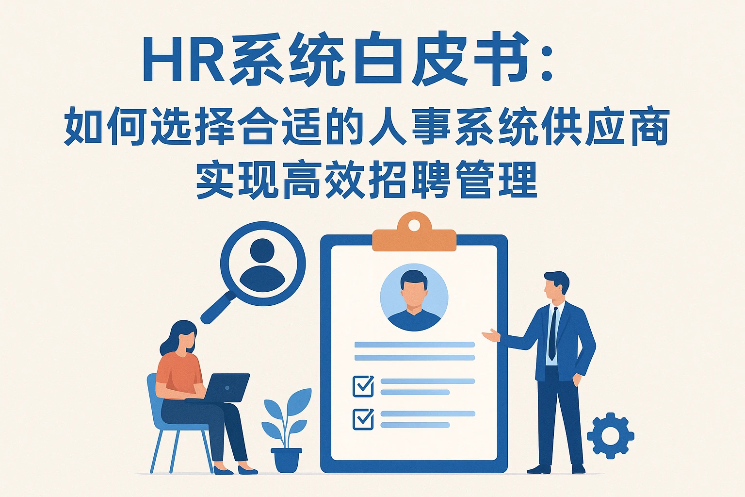 HR系统白皮书：如何选择合适的人事系统供应商实现高效招聘管理