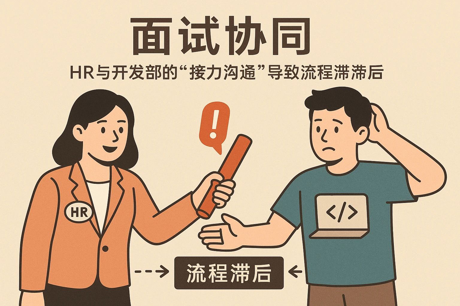 2. 面试协同:HR与开发部的“接力沟通”导致流程滞后