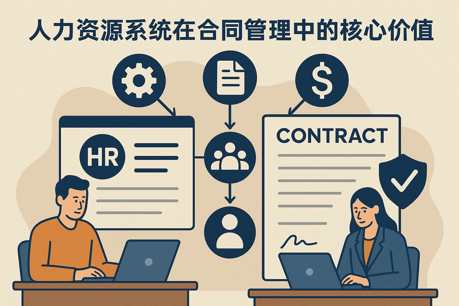 人力资源系统在合同管理中的核心价值