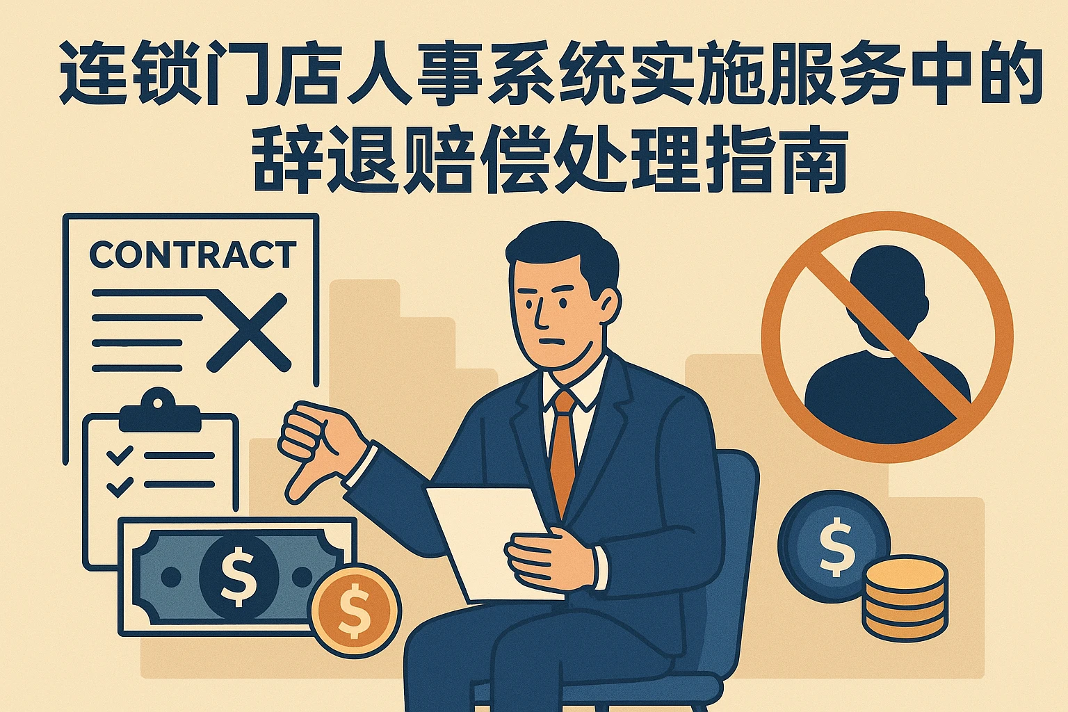连锁门店人事系统实施服务中的辞退赔偿处理指南