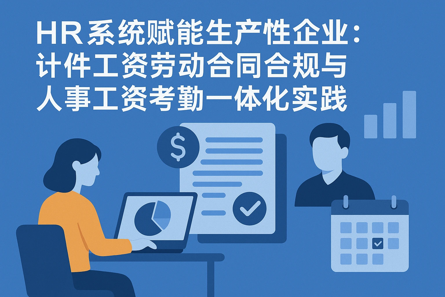HR系统赋能生产性企业：计件工资劳动合同合规与人事工资考勤一体化实践