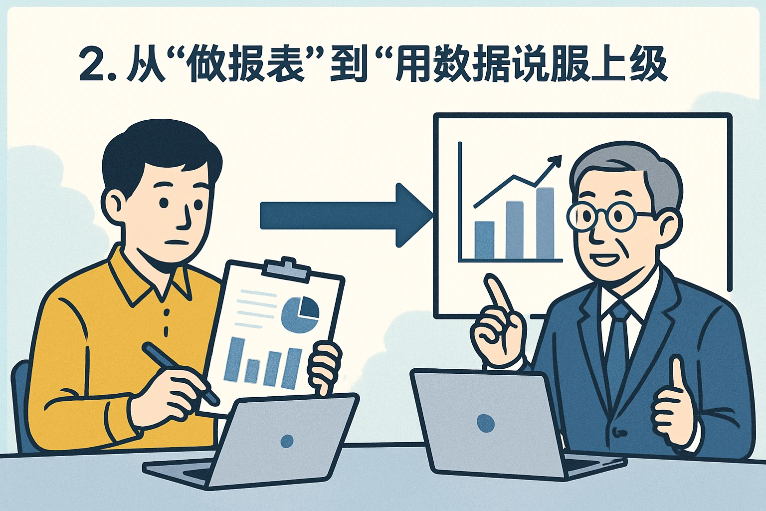 2. 从“做报表”到“用数据说服上级”