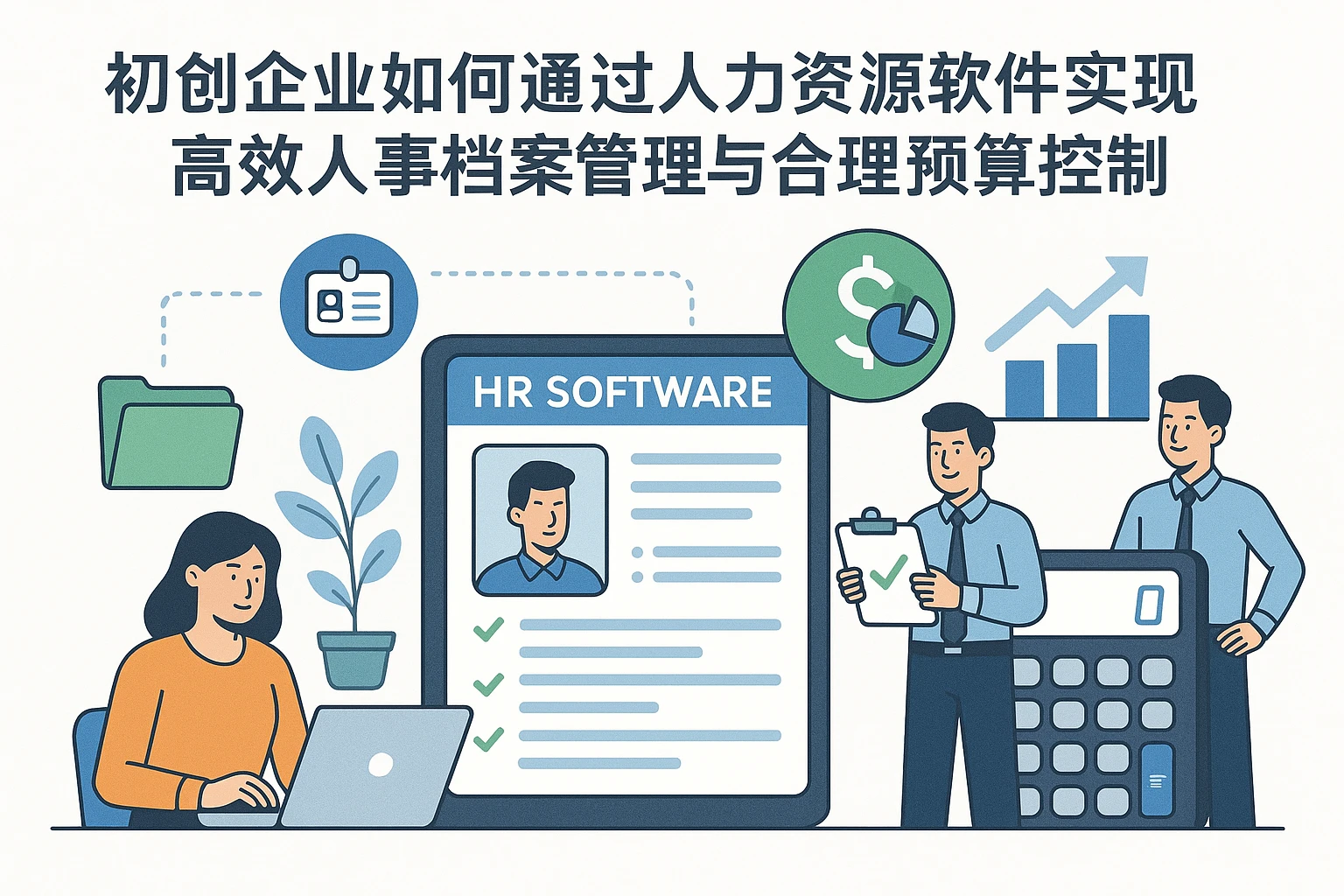 初创企业如何通过人力资源软件实现高效人事档案管理与合理预算控制