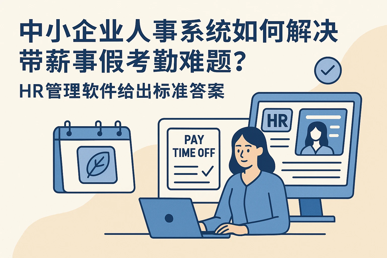 中小企业人事系统如何解决带薪事假考勤难题?HR管理软件给出标准答案