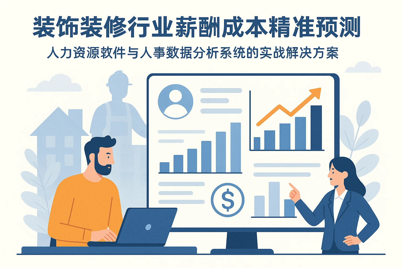 装饰装修行业薪酬成本精准预测：人力资源软件与人事数据分析系统的实战解决方案