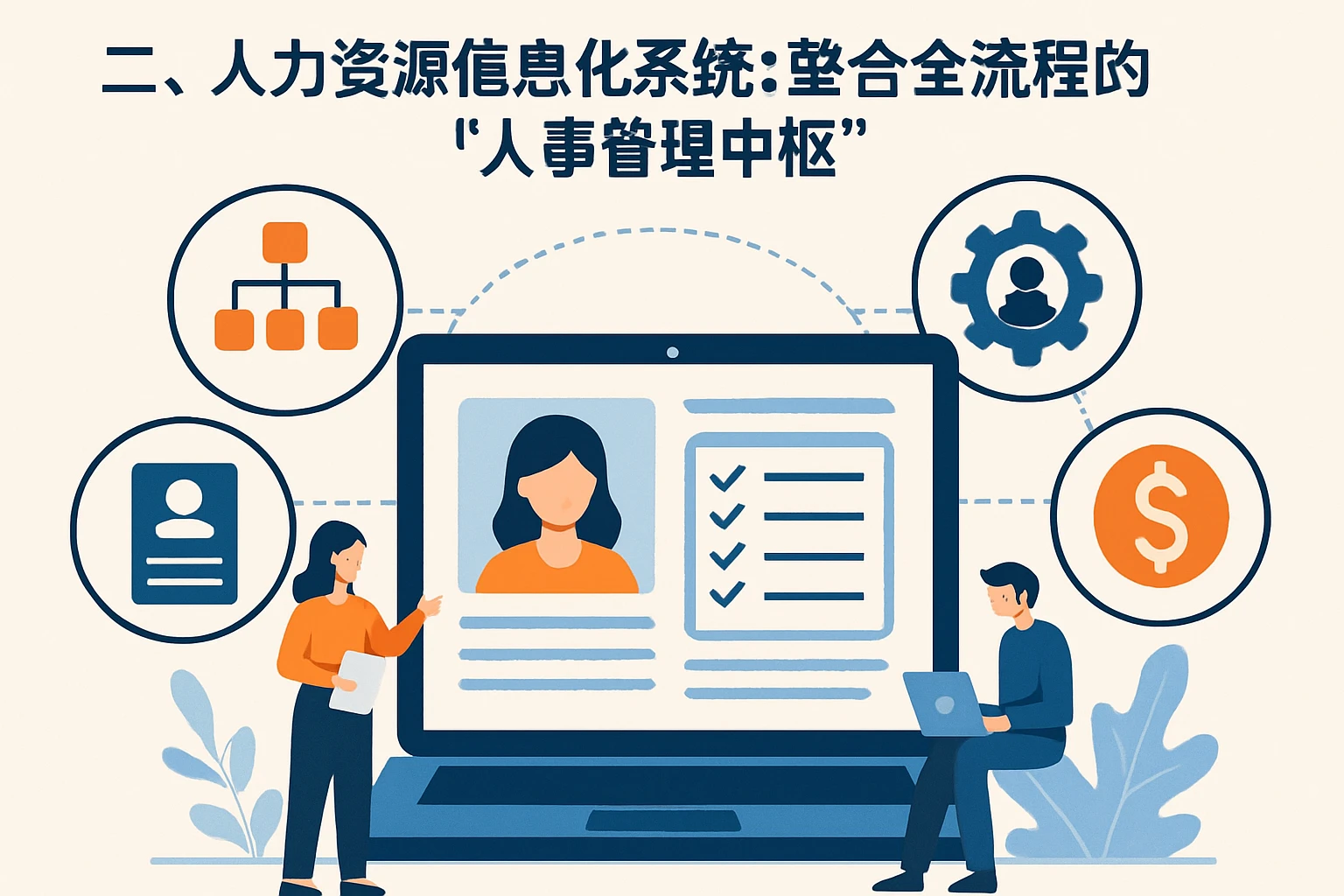 二、人力资源信息化系统:整合全流程的“人事管理中枢”
