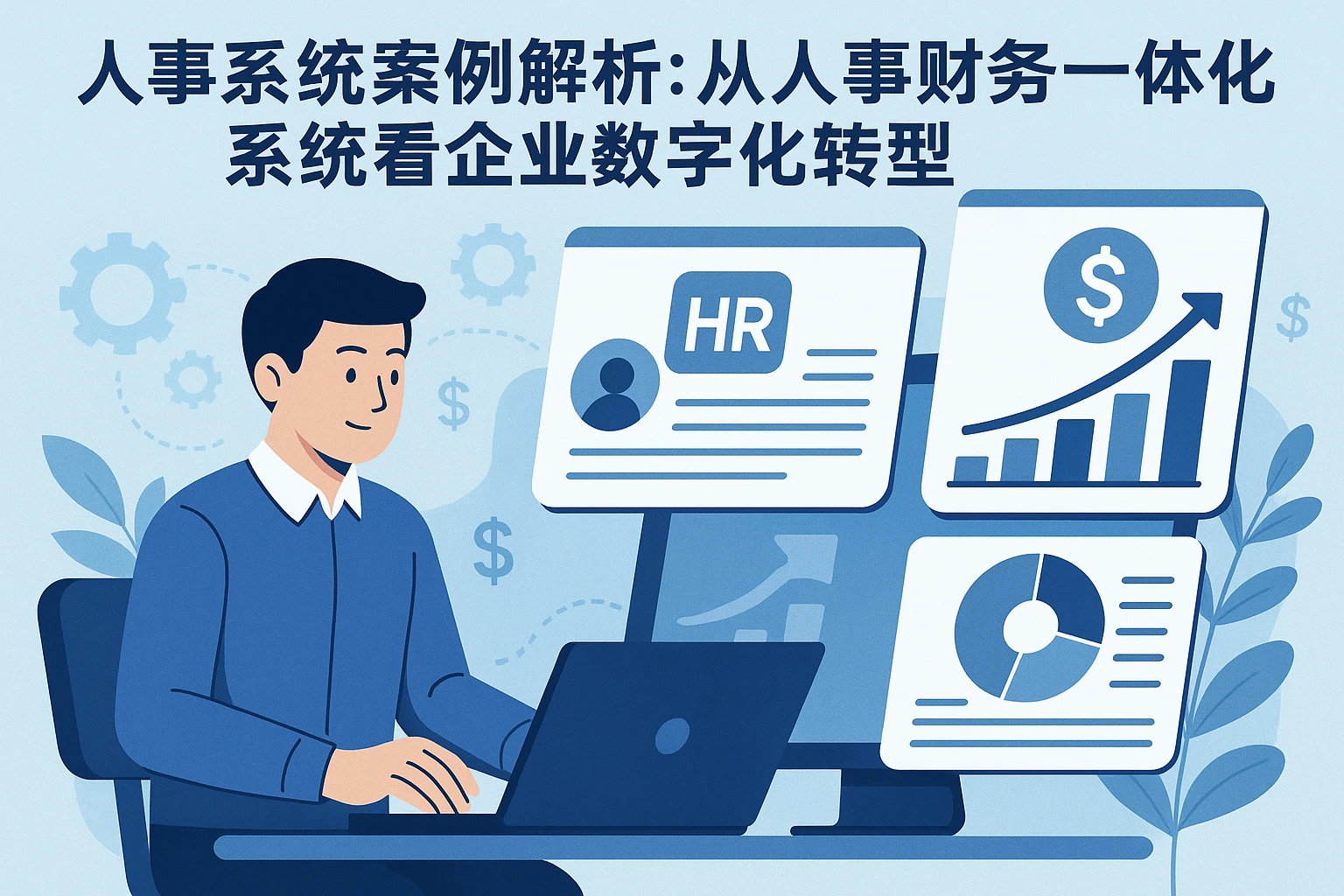 人事系统案例解析:从人事财务一体化系统看企业数字化转型