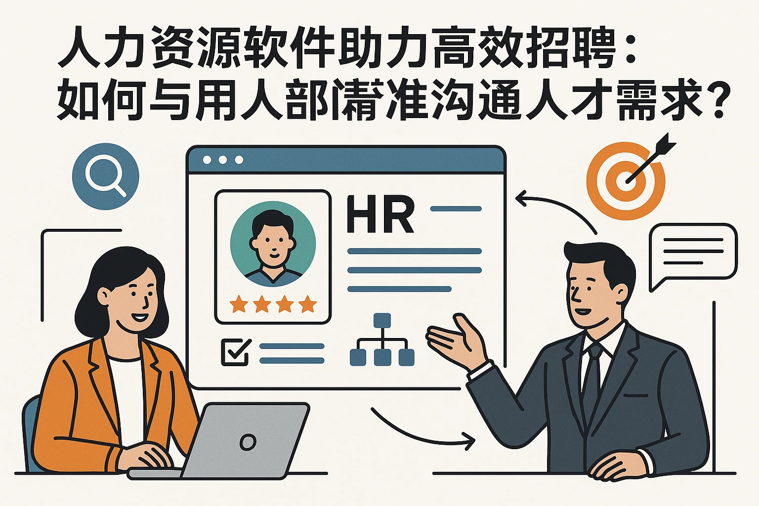 人力资源软件助力高效招聘：如何与用人部门精准沟通人才需求？