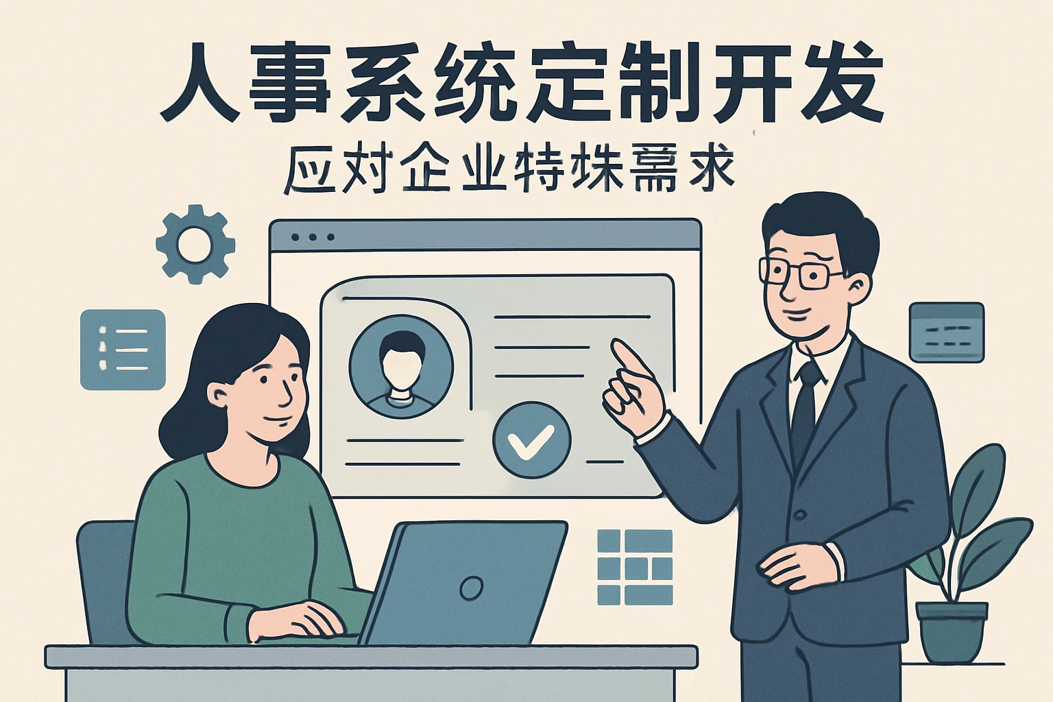 人事系统定制开发应对企业特殊需求