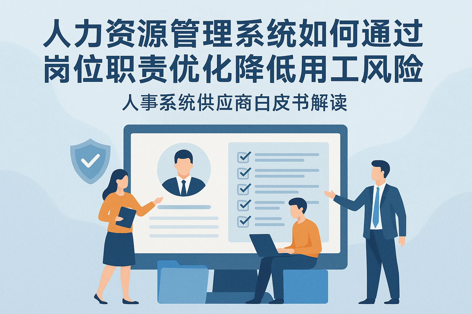 人力资源管理系统如何通过岗位职责优化降低用工风险 - 人事系统供应商白皮书解读