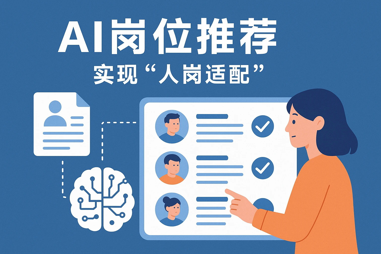 2. AI岗位推荐,实现“人岗适配”