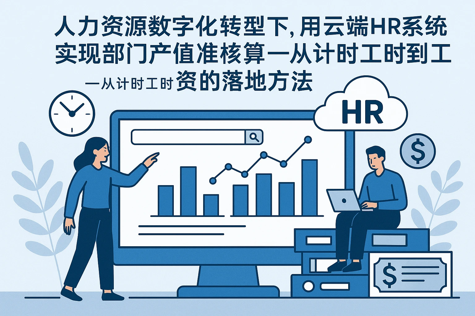 人力资源数字化转型下,用云端HR系统实现部门产值精准核算——从计时工时到工资的落地方法