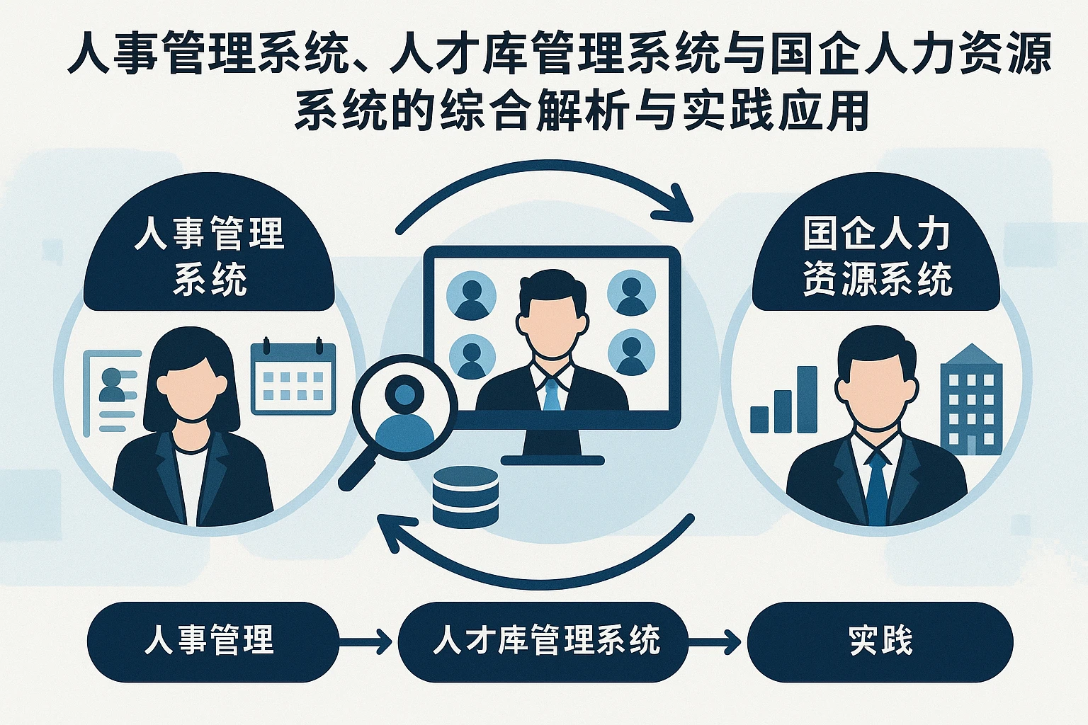 人事管理系统、人才库管理系统与国企人力资源系统的综合解析与实践应用