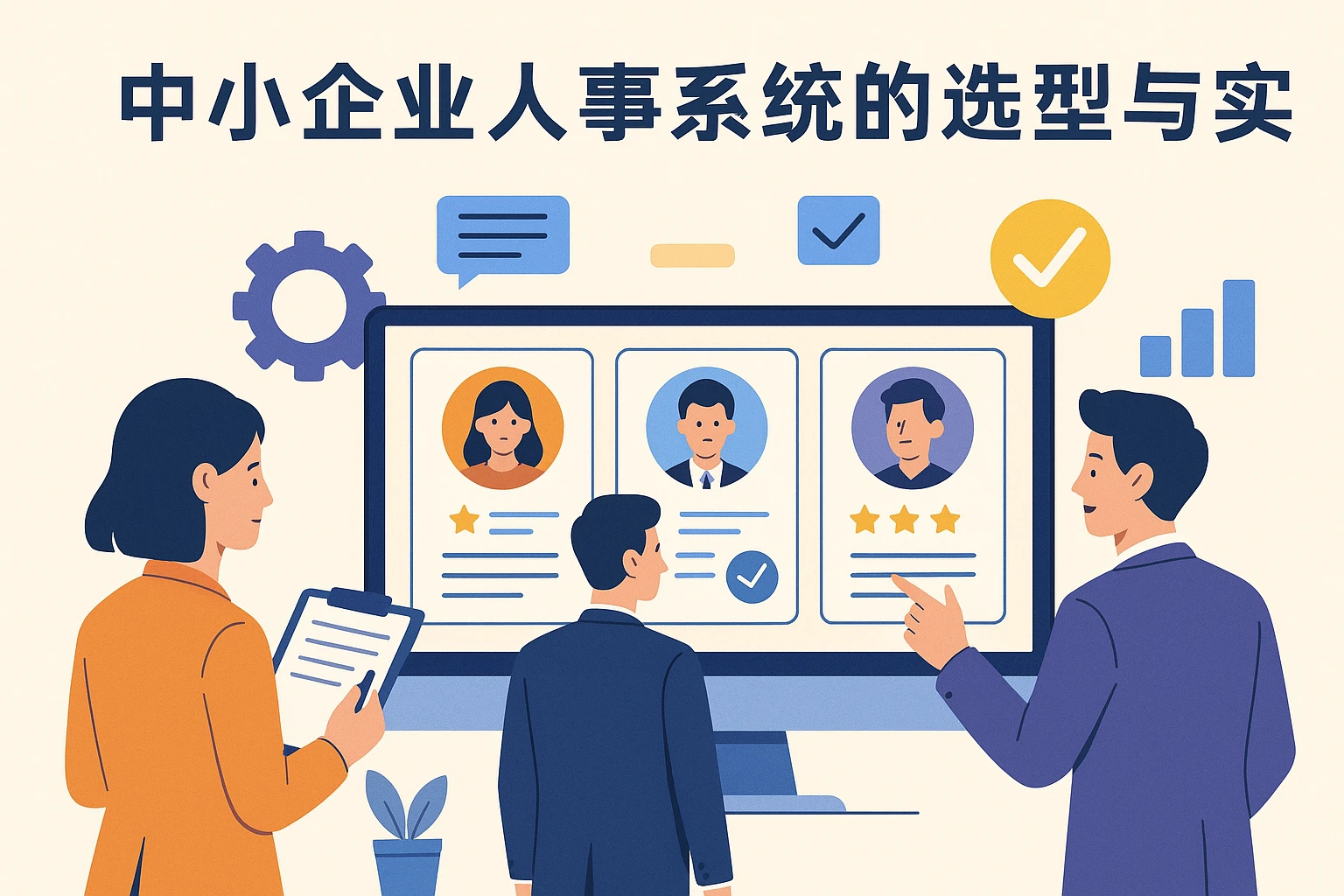 中小企业人事系统的选型与实施
