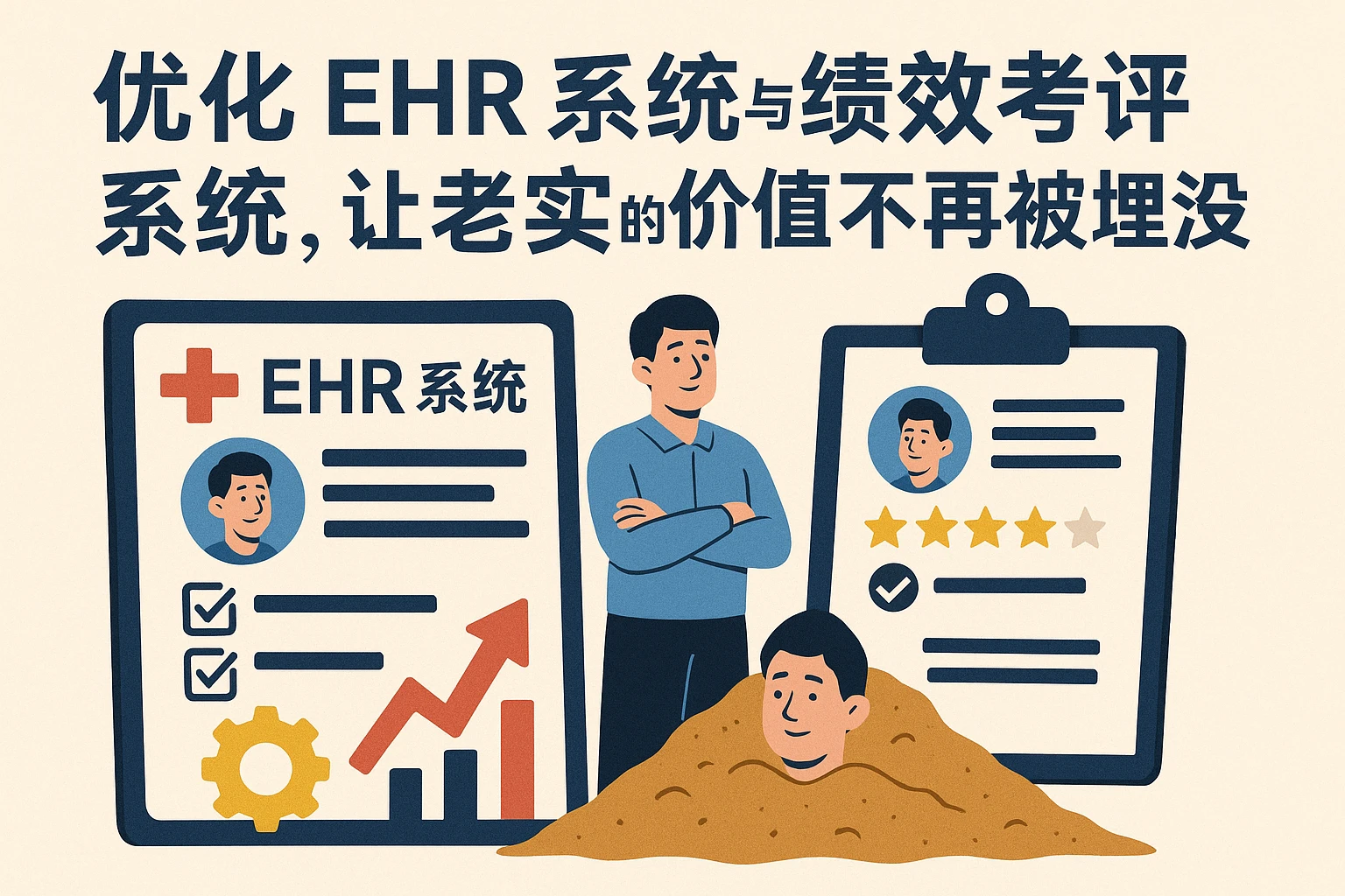 优化EHR系统与绩效考评系统,让老实人的价值不再被埋没