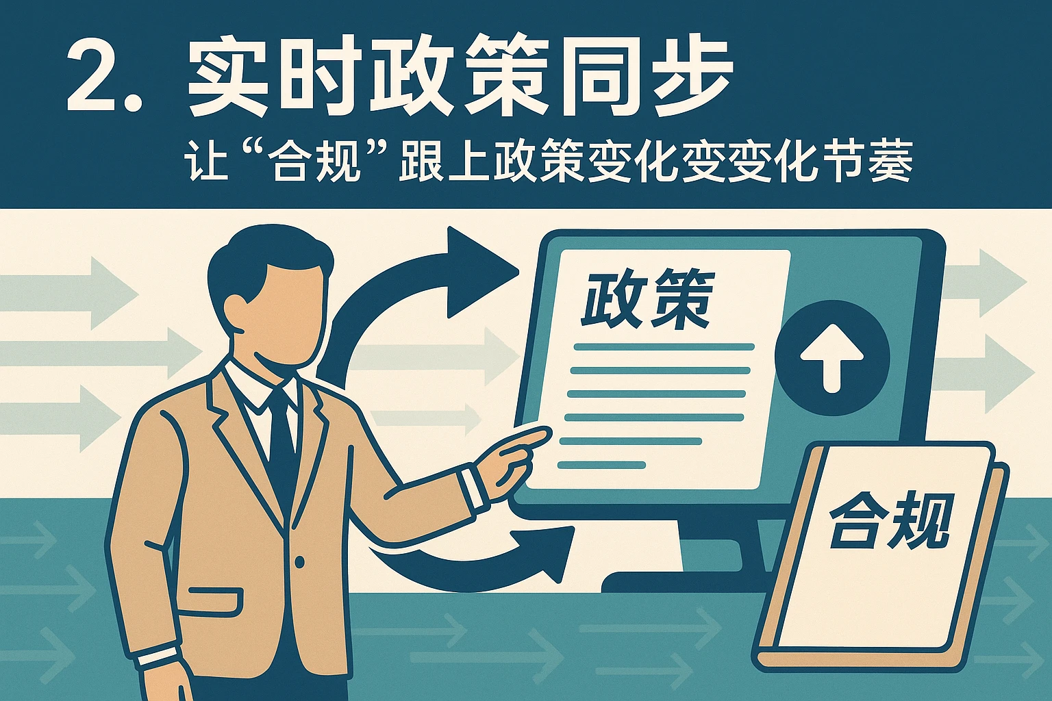 2. 实时政策同步：让“合规”跟上政策变化的节奏