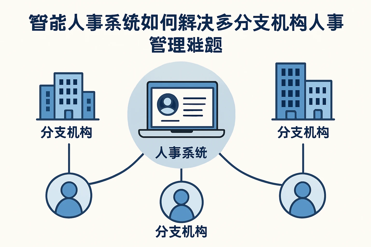 智能人事系统如何解决多分支机构人事管理难题