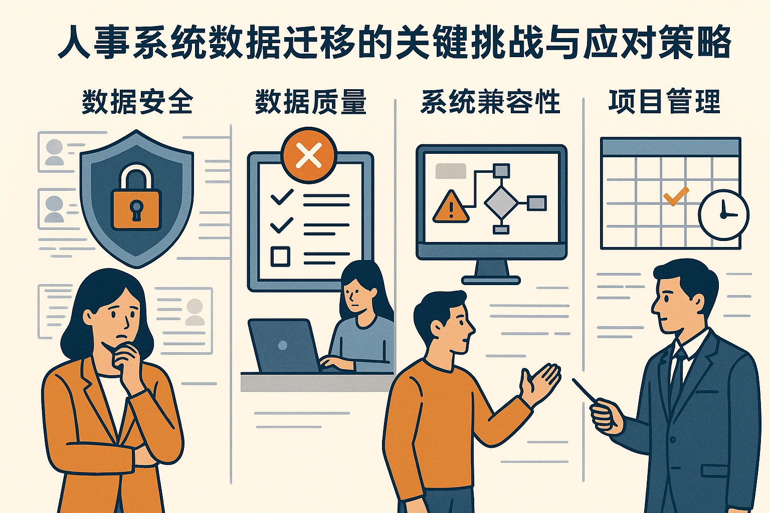 人事系统数据迁移的关键挑战与应对策略
