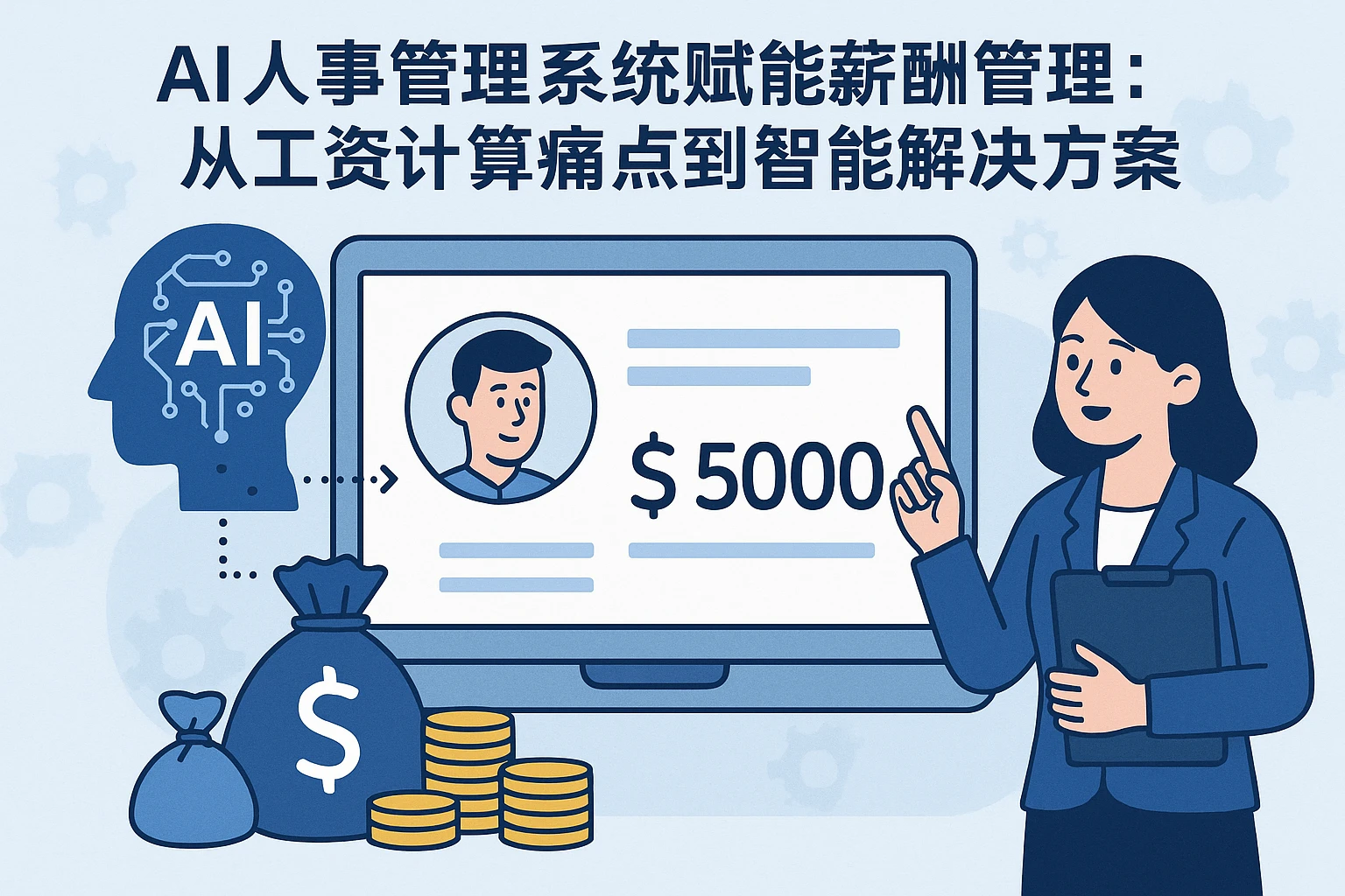 AI人事管理系统赋能薪酬管理：从工资计算痛点到智能解决方案