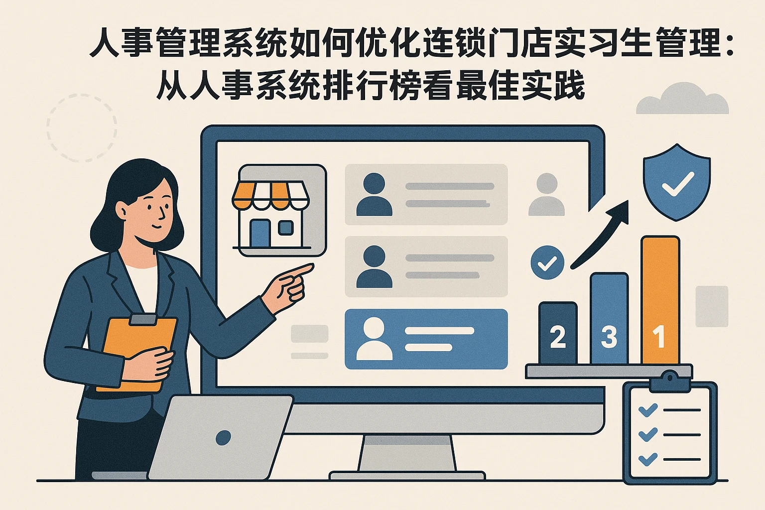 人事管理系统如何优化连锁门店实习生管理:从人事系统排行榜看最佳实践