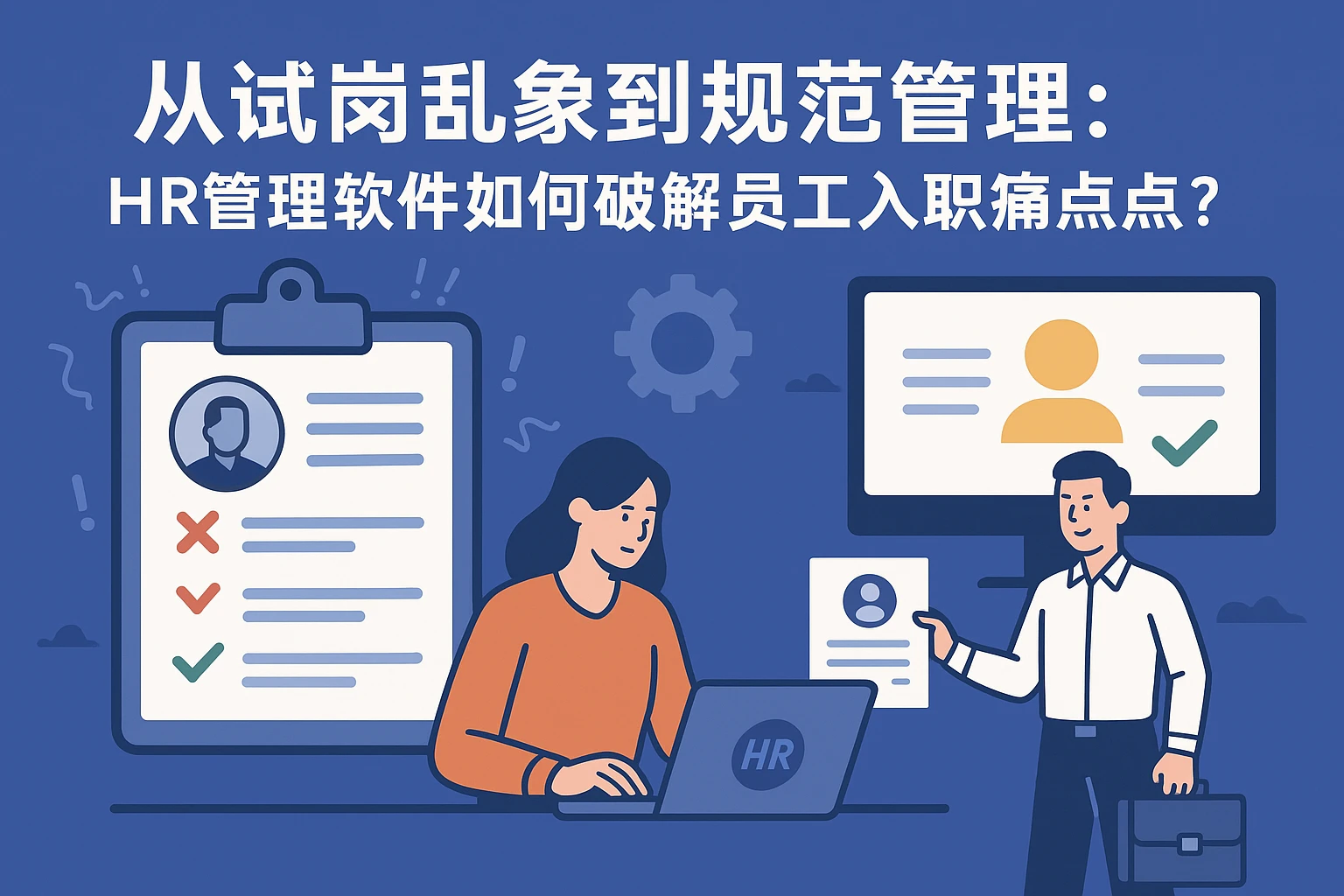 从试岗乱象到规范管理：HR管理软件如何破解员工入职痛点？