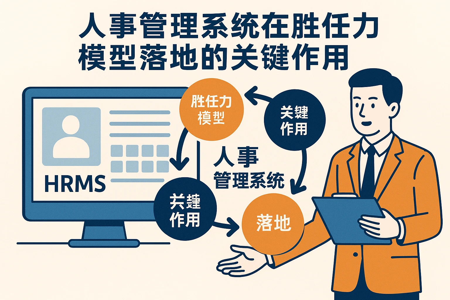 人事管理系统在胜任力模型落地的关键作用
