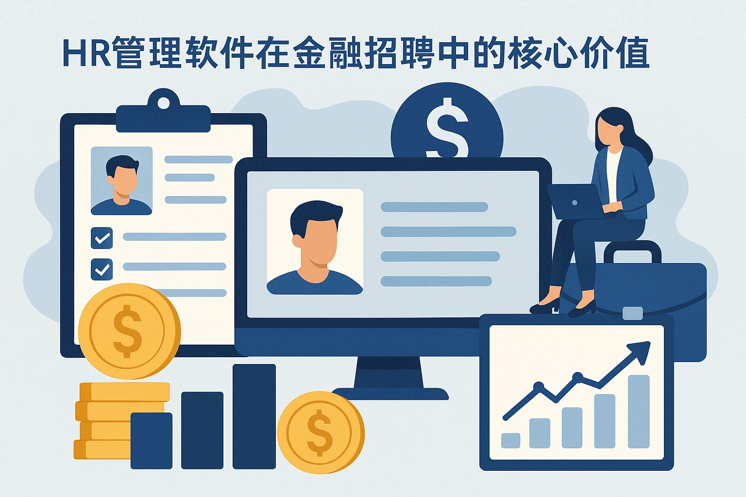HR管理软件在金融招聘中的核心价值