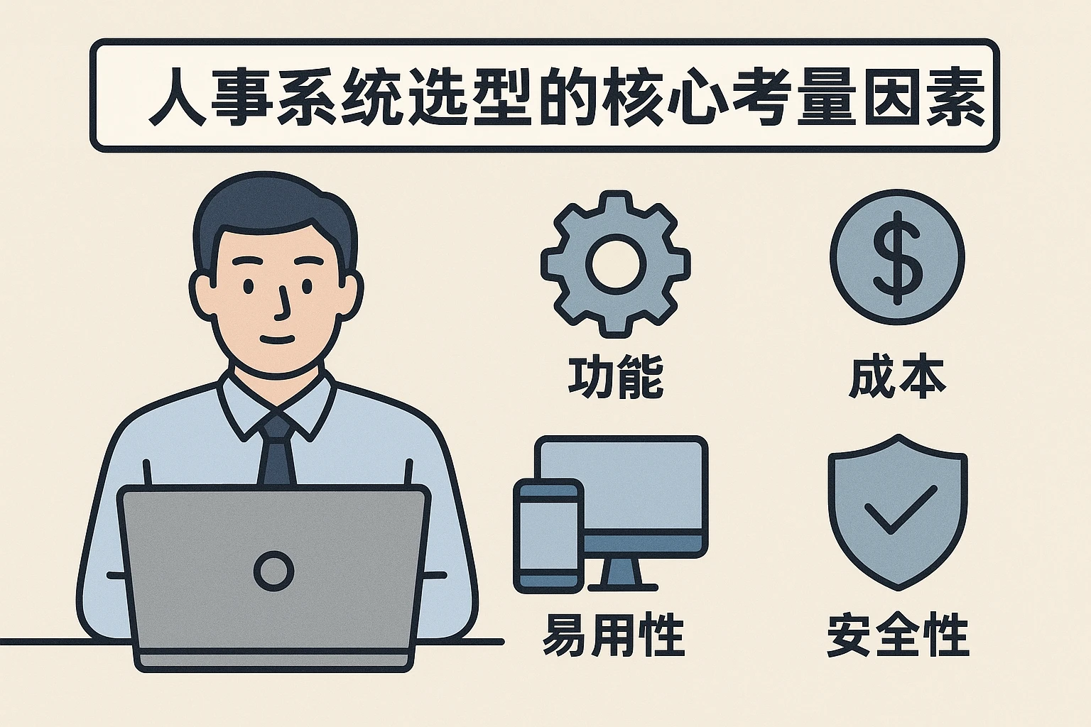 人事系统选型的核心考量因素